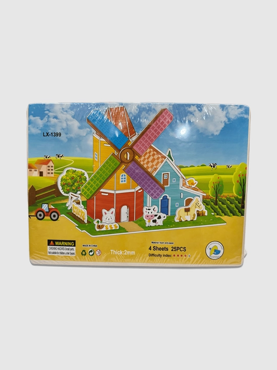 Bolalar uchun mozaik o'yin 3D Puzzle - 