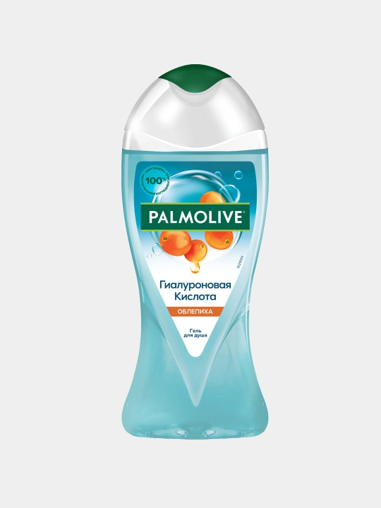 Гель для душа женский Palmolive Гиалуроновая Кислота с увлажняющим комплексом, Облепиха, 250 мл