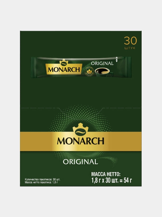 Кофе Jacobs Monarch, 30 шт