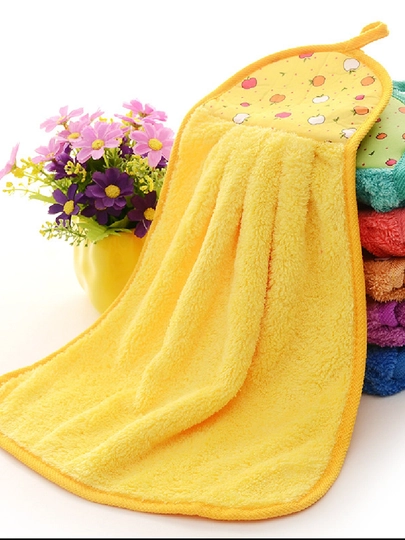 Полотенца для дома и кухни, из микрофибры 28×38см — KOSHOP-СОЧККУХ-ЖЕЛТ