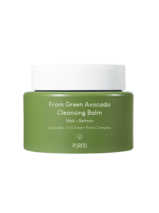Нежный, очищающий, бальзам, с авокадо Purito From Green Avocado Cleansing Balm - 