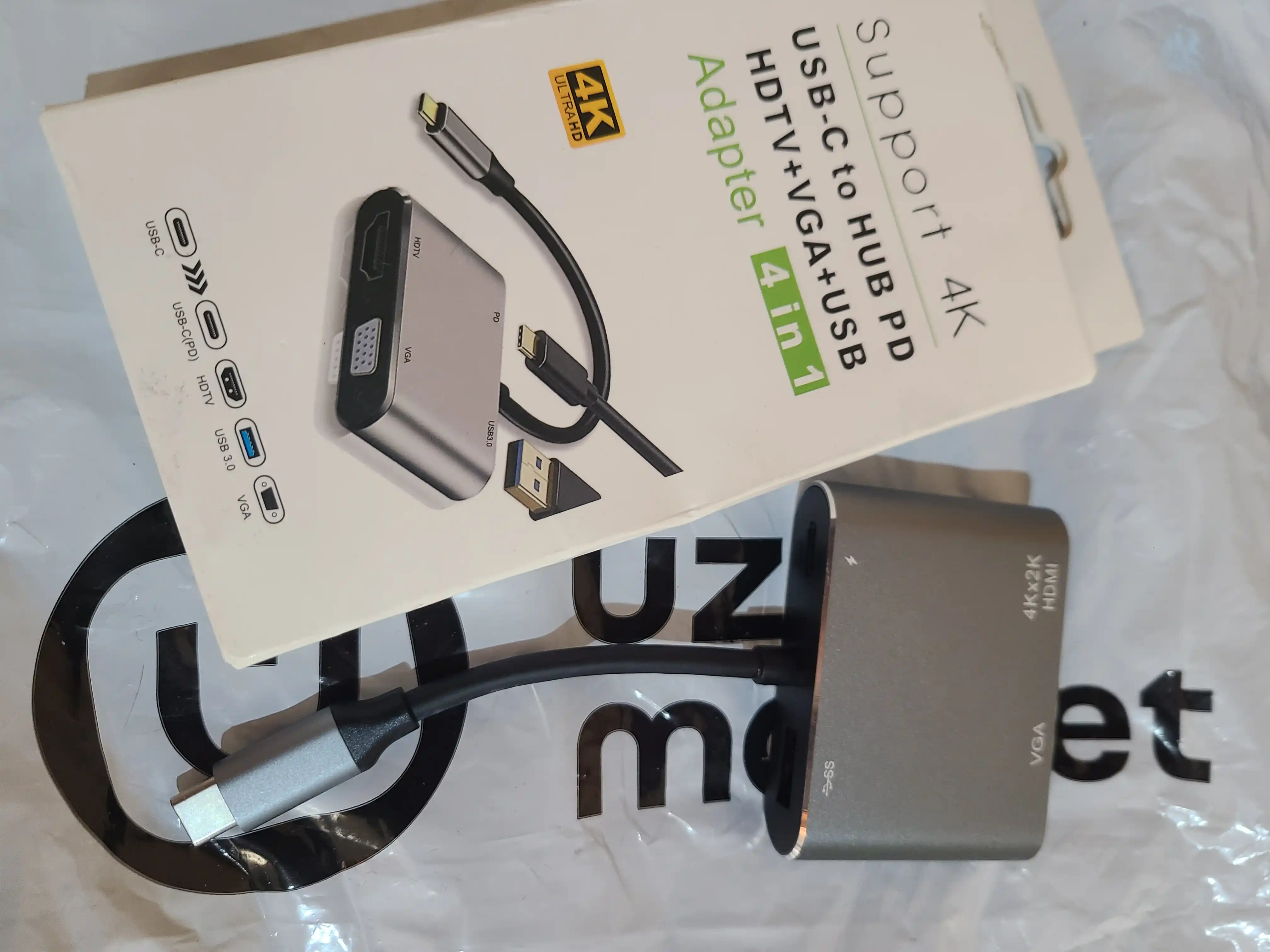 Tye-c Hdmi Hub perexodnik 4 si 1