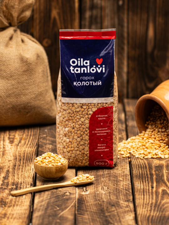 Горох колотый Oila Tanlovi, 900 г