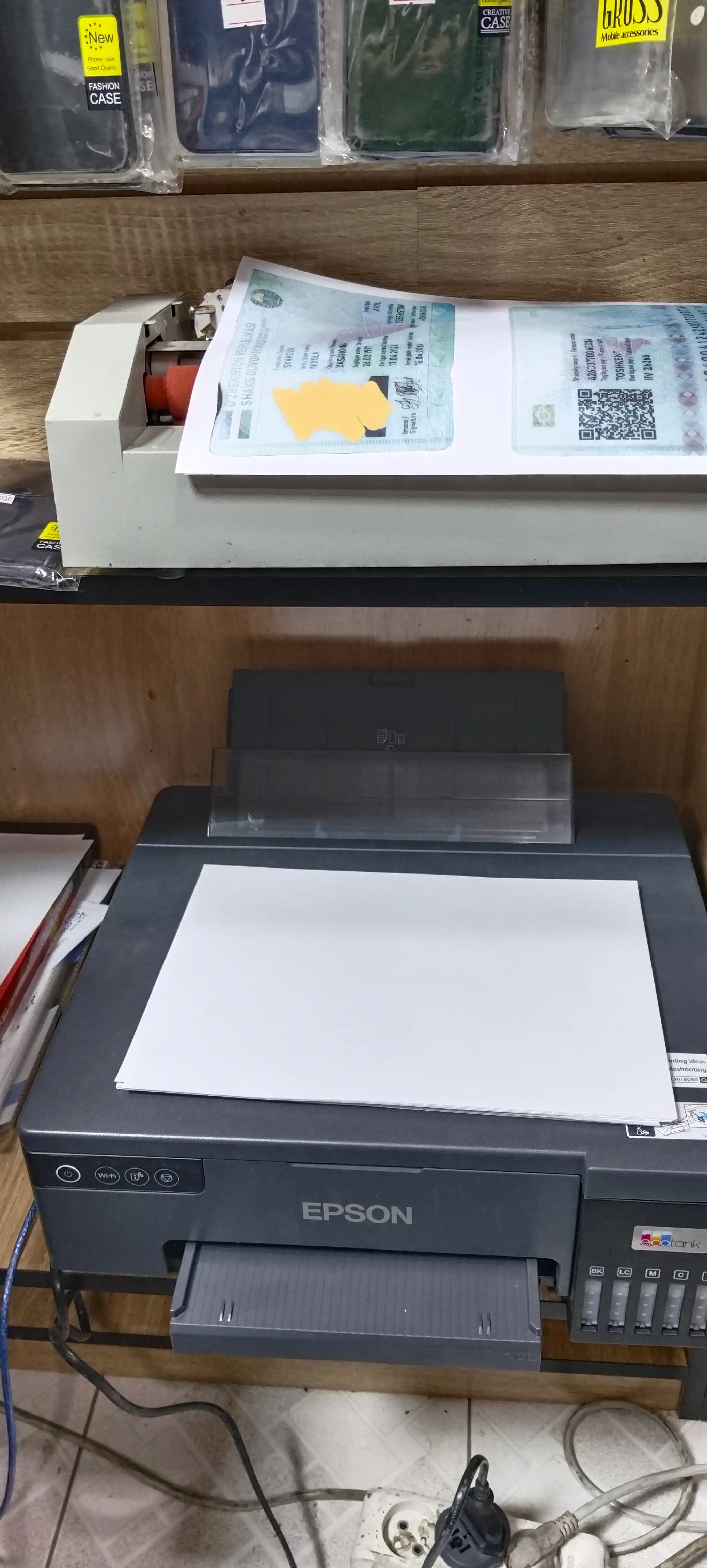 Принтер Epson L8050, A4, USB, Wi-Fi