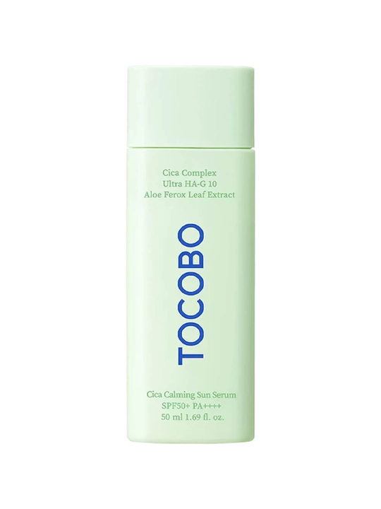 Успокаивающая солнцезащитная сыворотка Tocobo Cica Calming Sun Serum SPF50+ PA++++ - 
