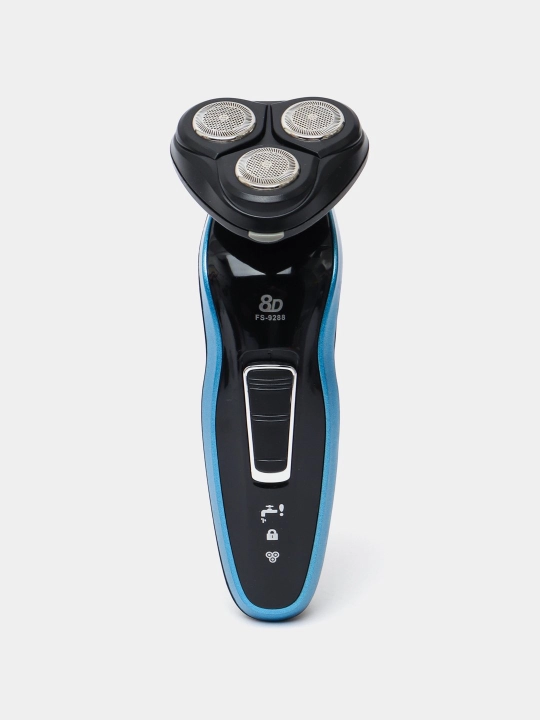 4D Shaver cho‘tkali 3x1 burun va quloq trimmerli elektr ustara