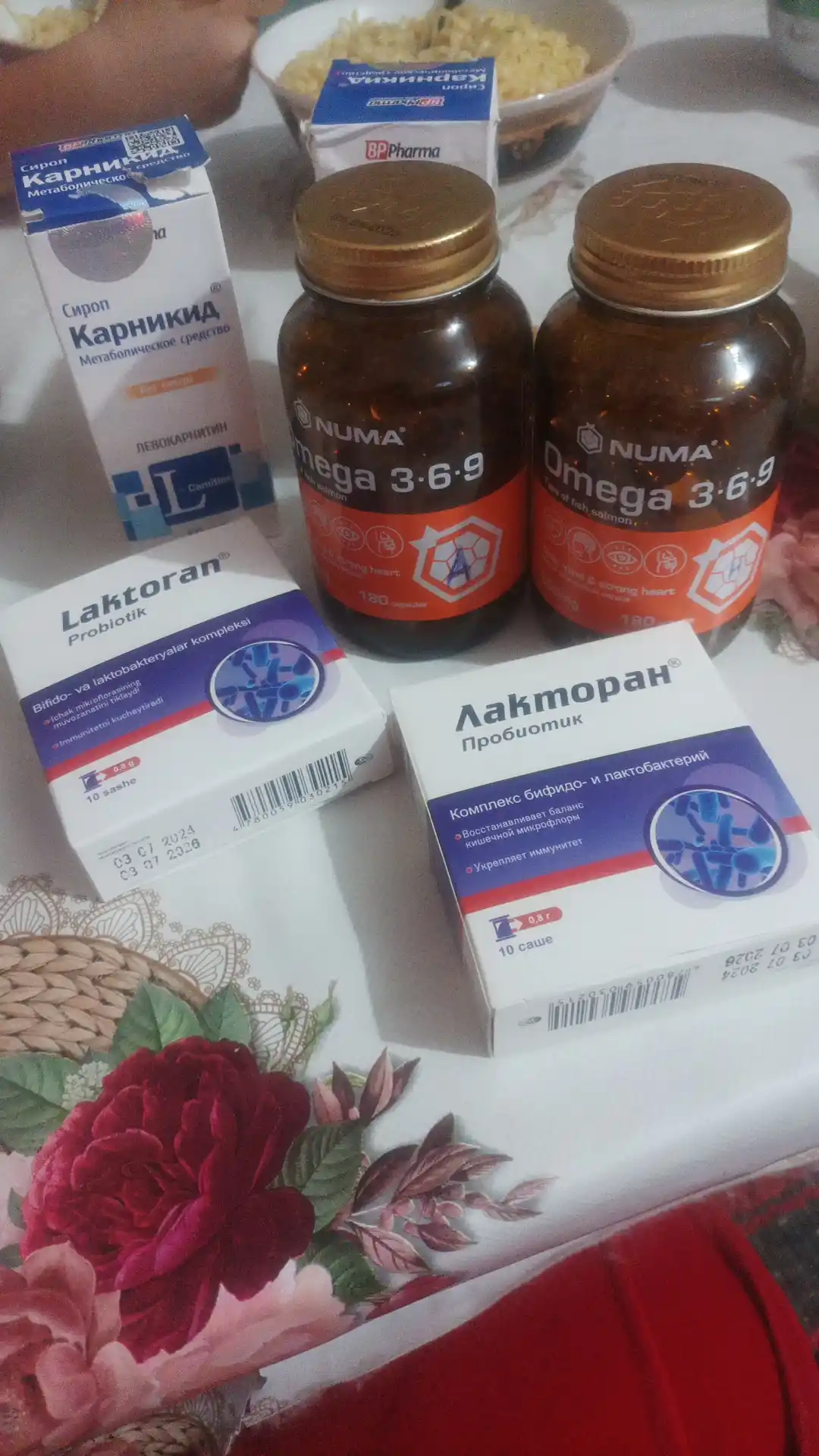 Karnikid, L-karnitin+ B6, C vitaminlari, bolalarda vazn oshirish, metabolizm yaxshilaydi