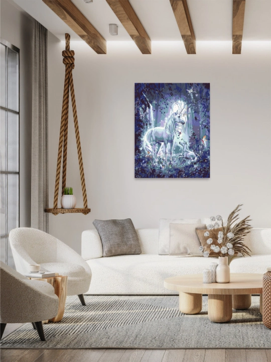 Raqamlar bo'yicha rasm chizish ARTERY "Otlar", holstda chizmachilik, 40 * 50 sm