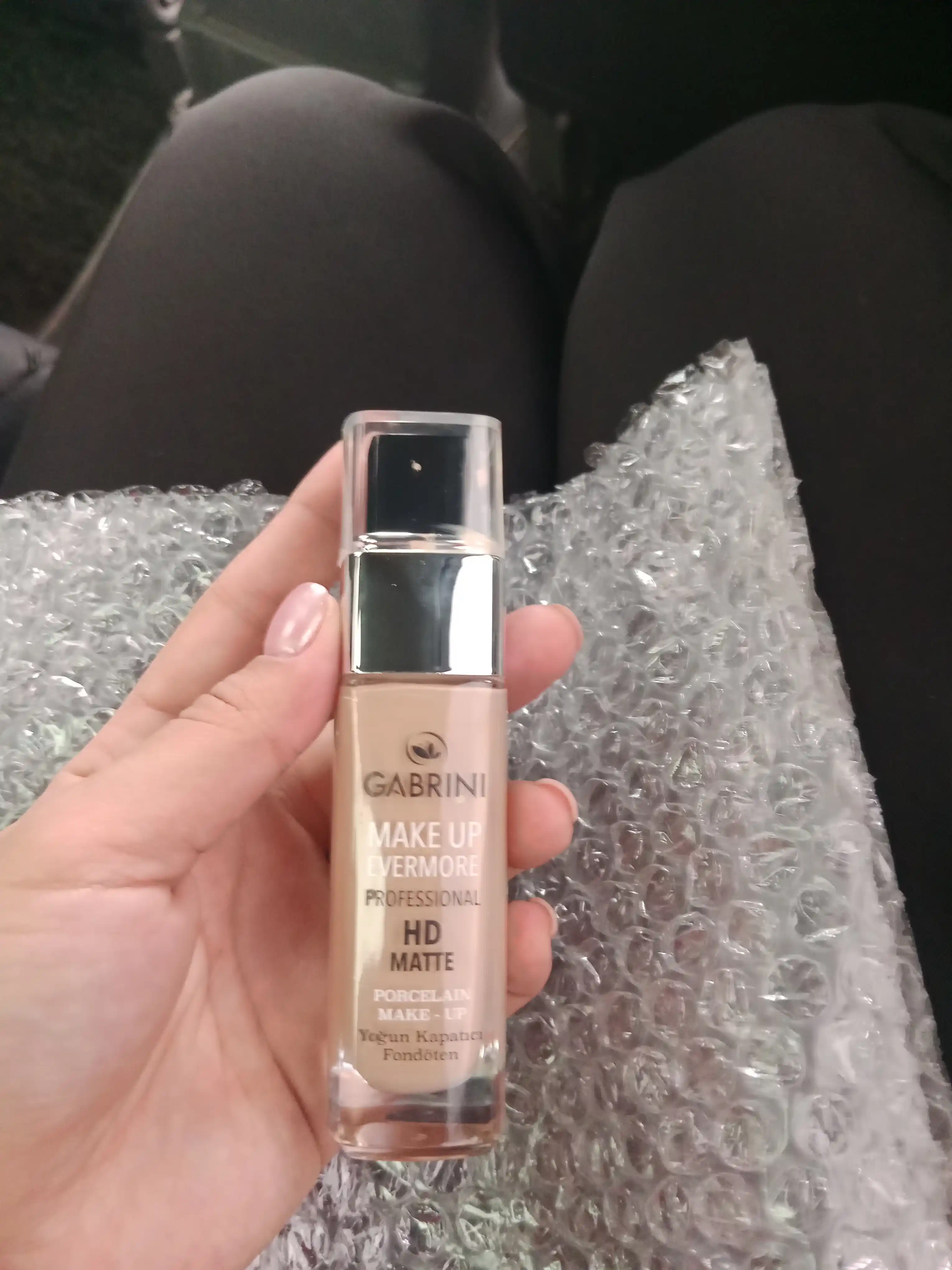 Gabrini Tonal kremi, HD Matte Make Up Evermore, xira, 30 ml