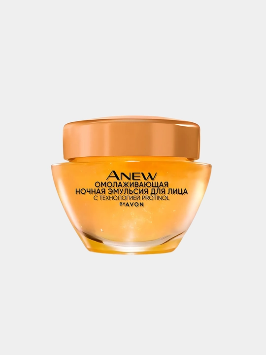 Yuz uchun yoshartiruvchi tungi emulsiya Anew, 50 ml