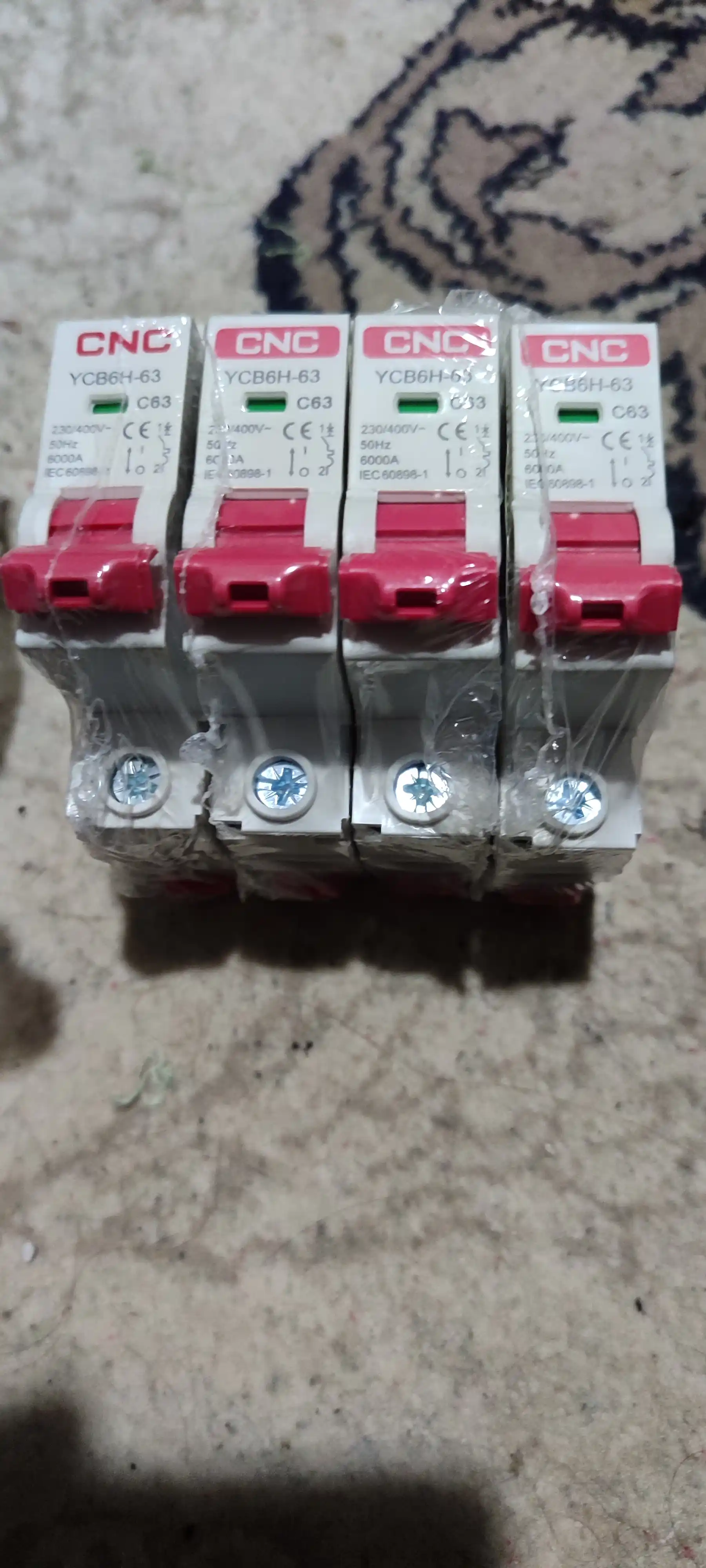 YCB6-63H 1-polyusli avtomatik o'chirgichi (1A - 63A)