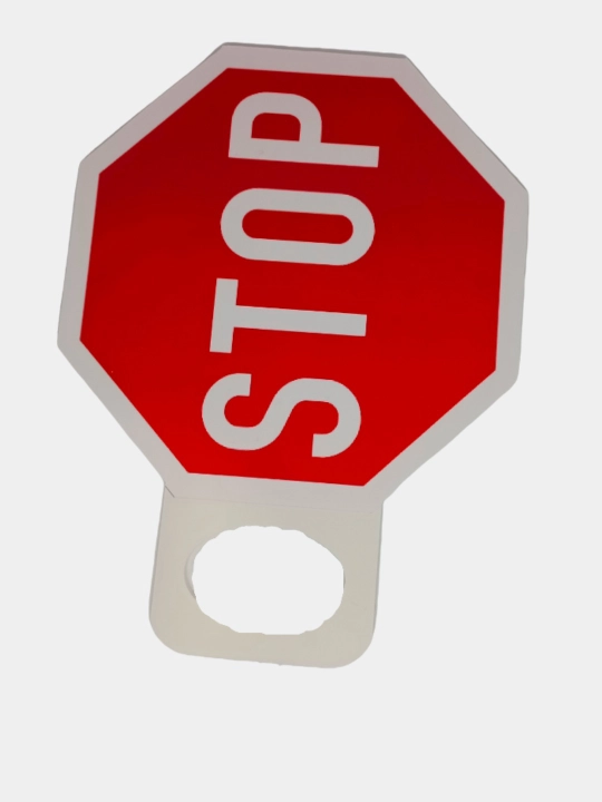 "STOP" hassasi, ko‘p funksiyali, xavfsiz o‘tish uchun, fomaks plastik