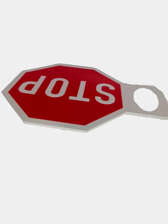 "STOP" hassasi, ko‘p funksiyali, xavfsiz o‘tish uchun, fomaks plastik