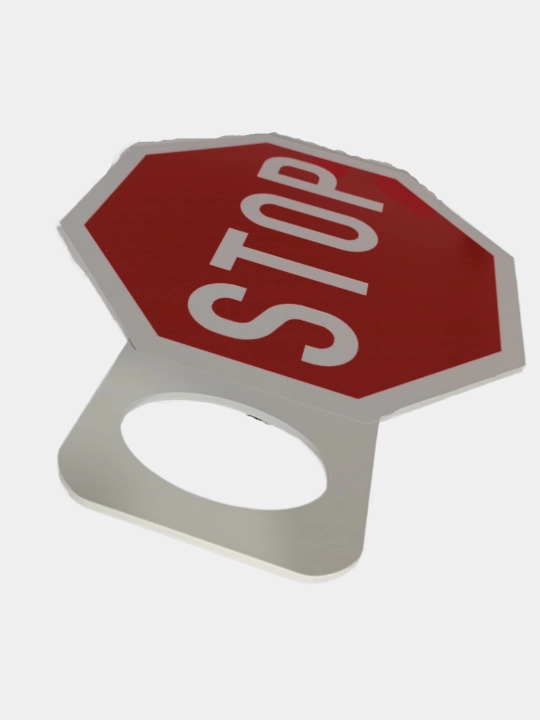 "STOP" hassasi, ko‘p funksiyali, xavfsiz o‘tish uchun, fomaks plastik