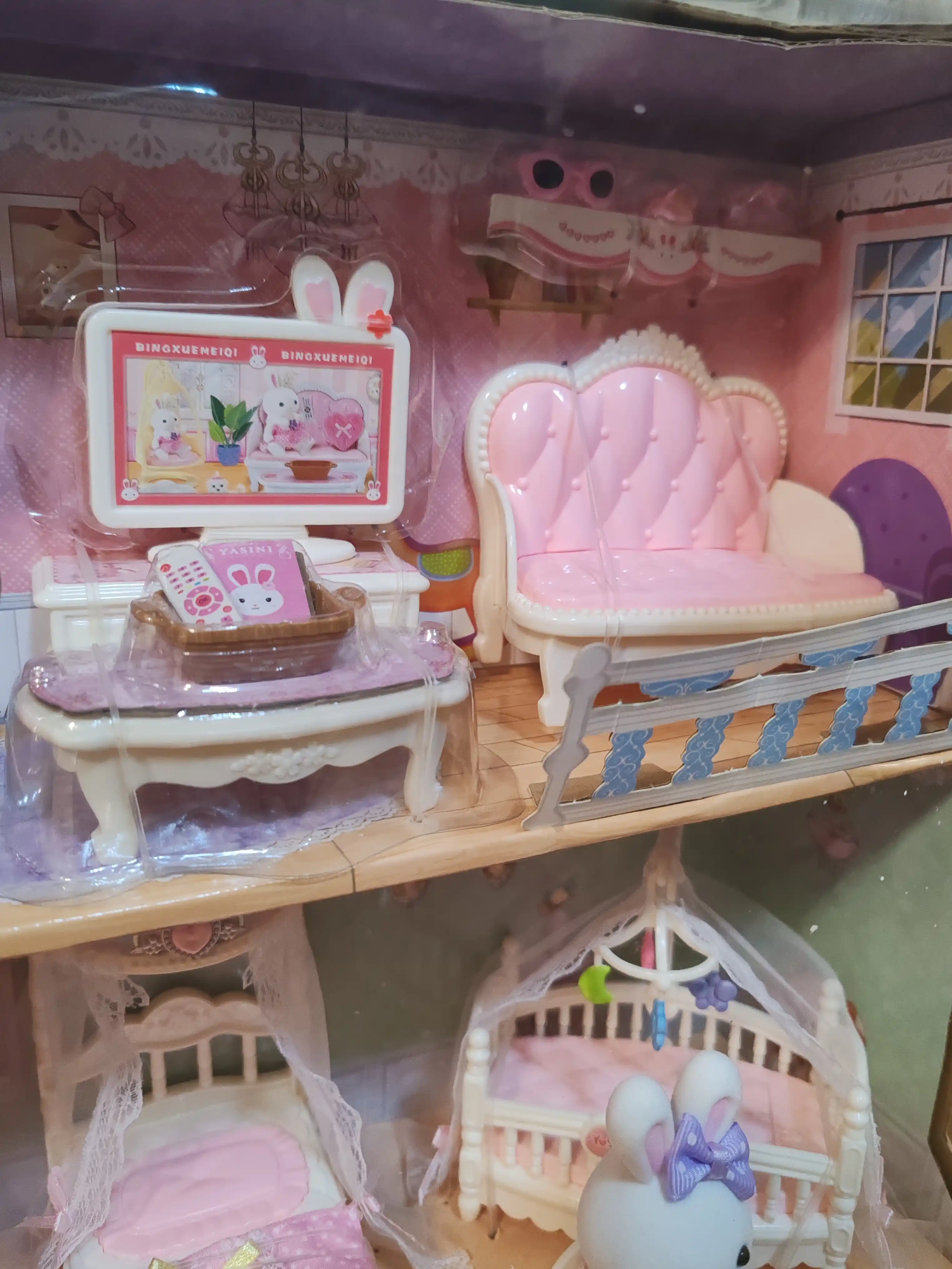 Кукольный домик для девочек, дом зайчика, кролика, Sylvanian Families