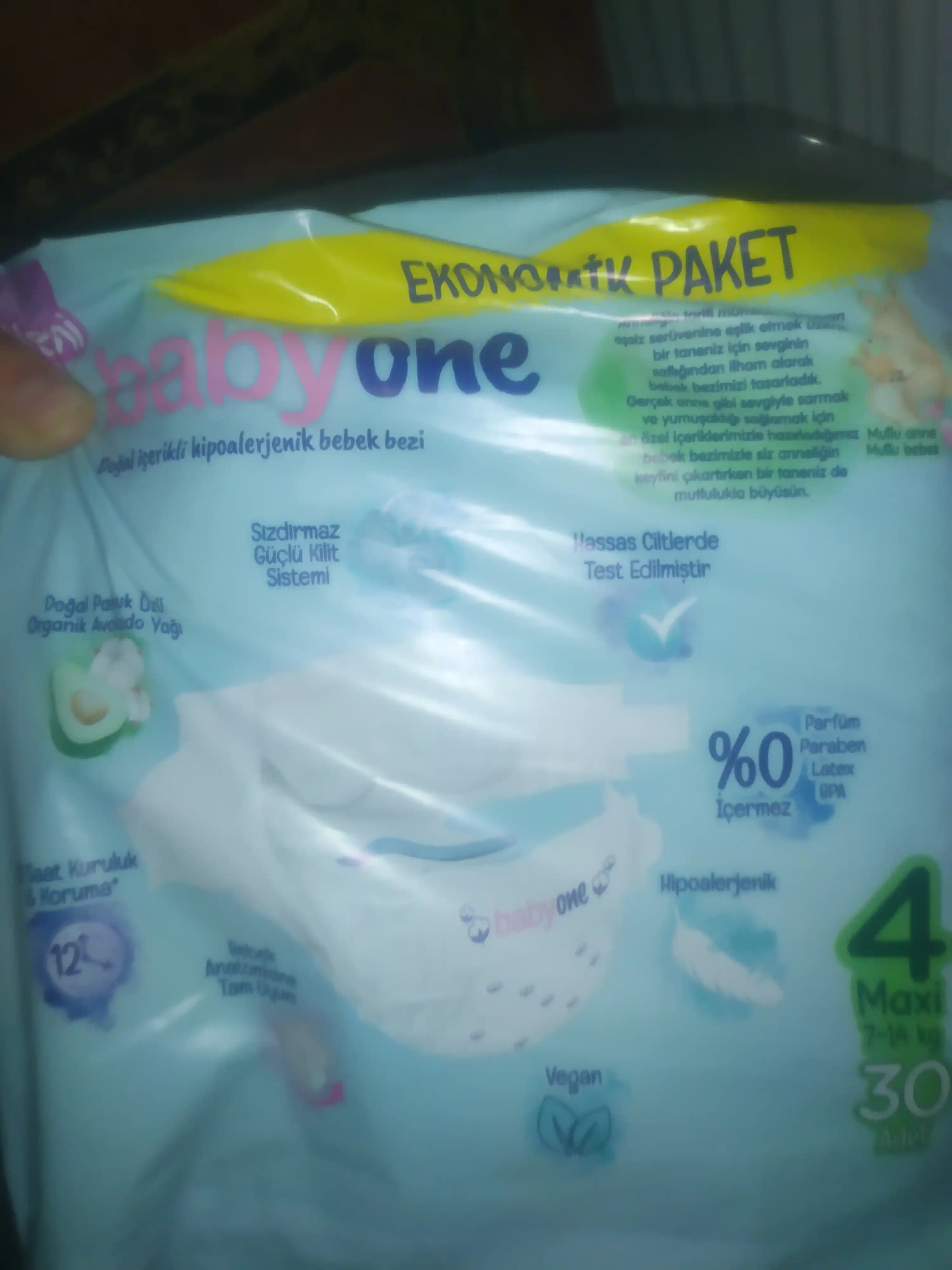 Bolalar tagliklari Babyone Maxi Eco, 30 * 4