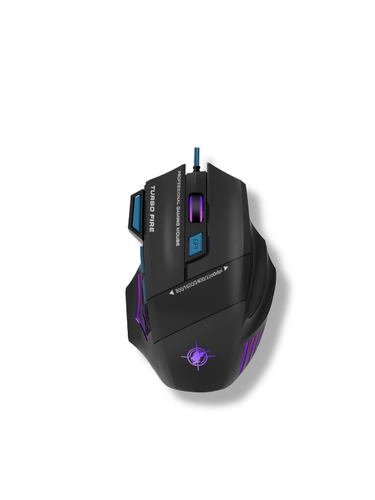 Igrovoy mishka 7 tugmali, sichqoncha simli, gaming mouse RGB