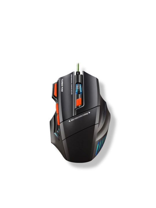 Igrovoy mishka 7 tugmali, sichqoncha simli, gaming mouse RGB