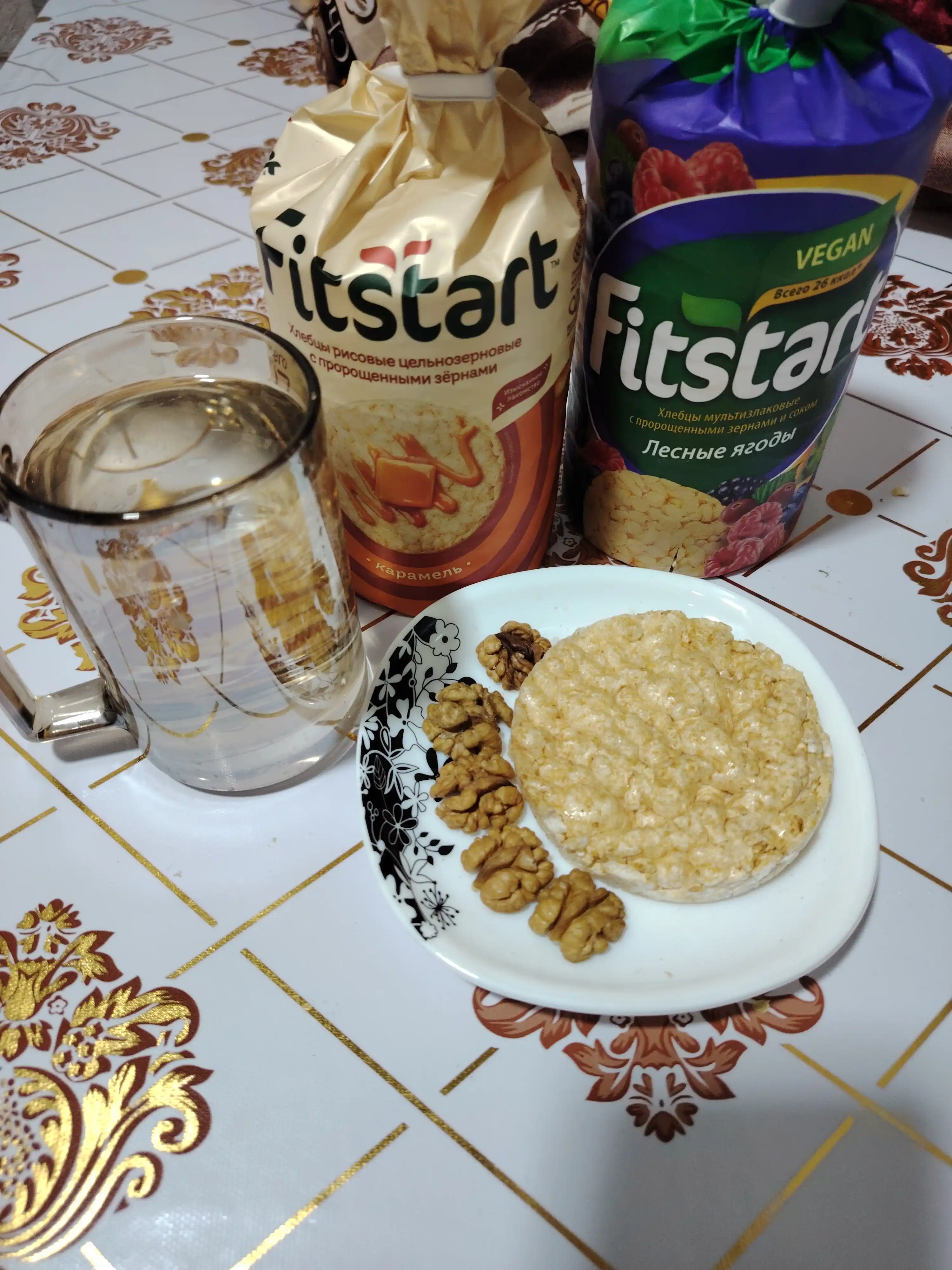 Хлебцы рисовые Fitstart Карамель, 100 г