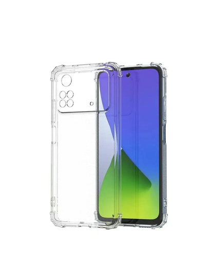 Чехол для Poco F6,F4,F3,F2,X6,X5,X4,X3,M5,M4,M3,C40, прозрачный, силиконовый