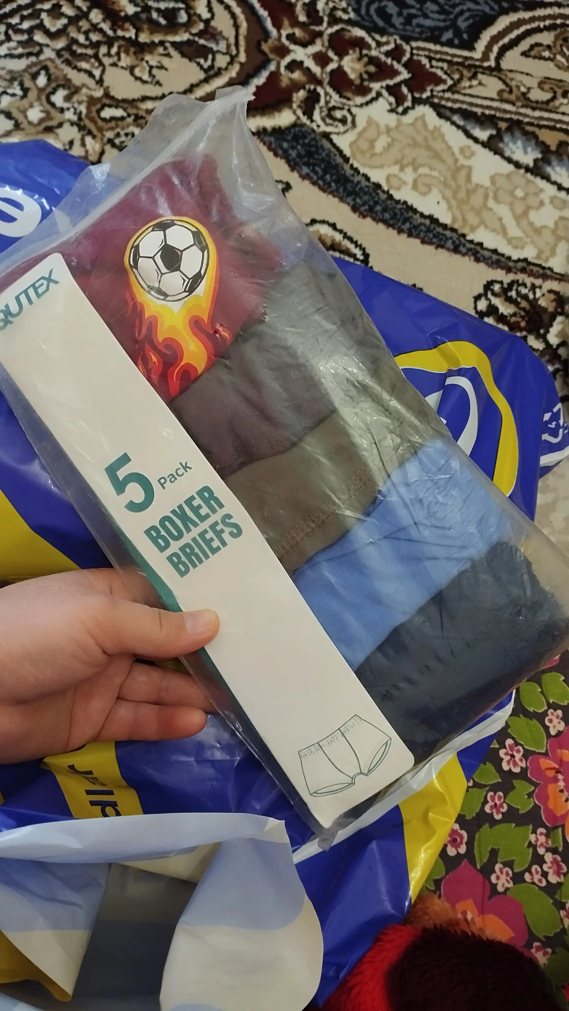 Трусы детские с принтом Willmoda 944803, набор 5 шт