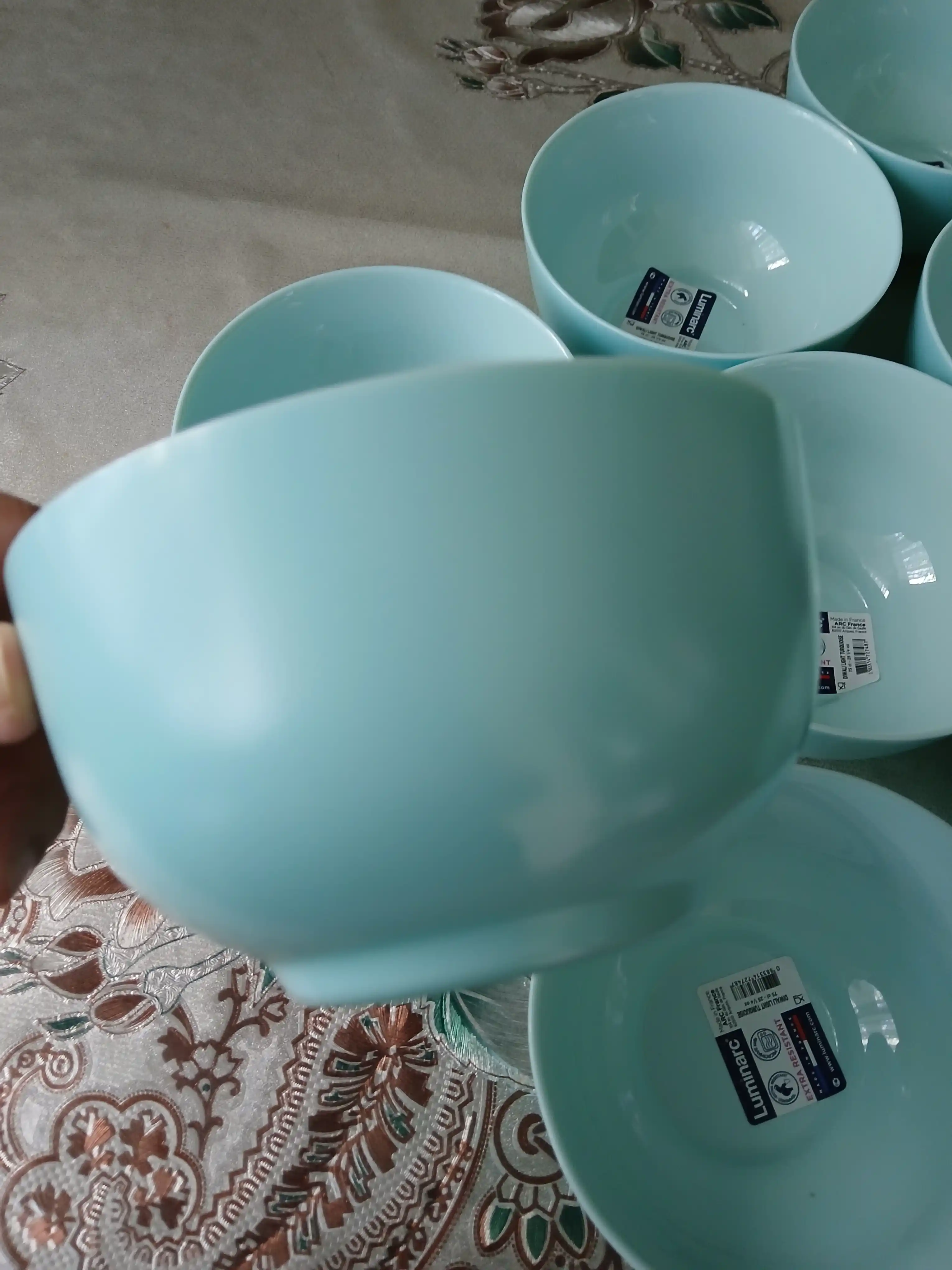 Luminarc Diwali Light Turquoise kosalar to'plami, 750 ml, 4 dona