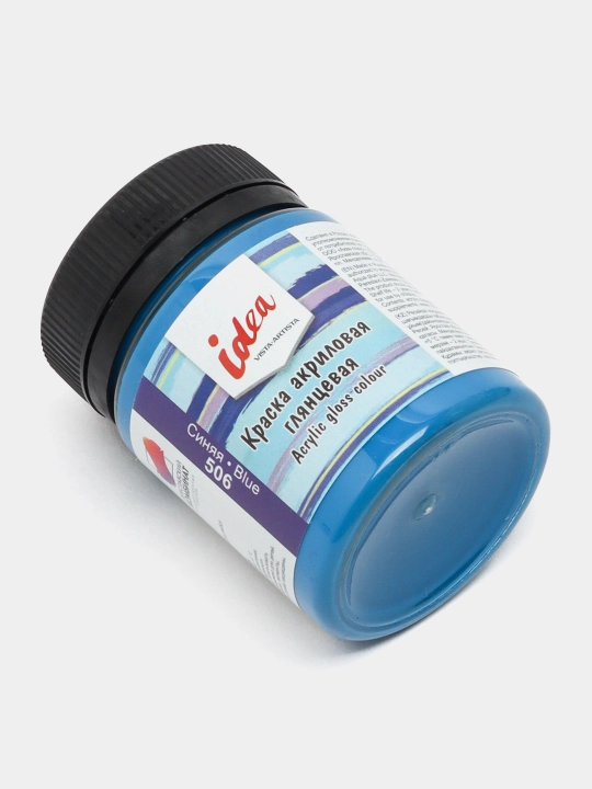 Akril bo'yoq Vista-Artista idea, dekorativ yaltiroq, IGA-50, 506 ko'k rang, 50 ml