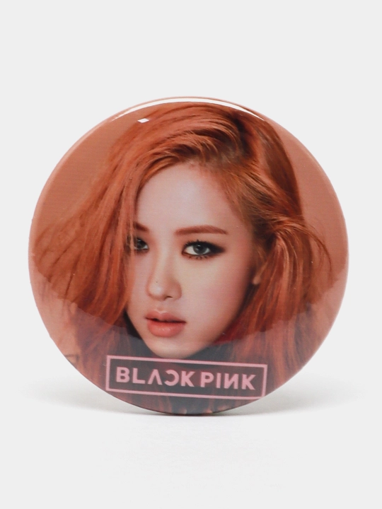 Qizlar va o'g'il bolalar uchun mashhur Black Pink guruhining nishonlari, 58 mm