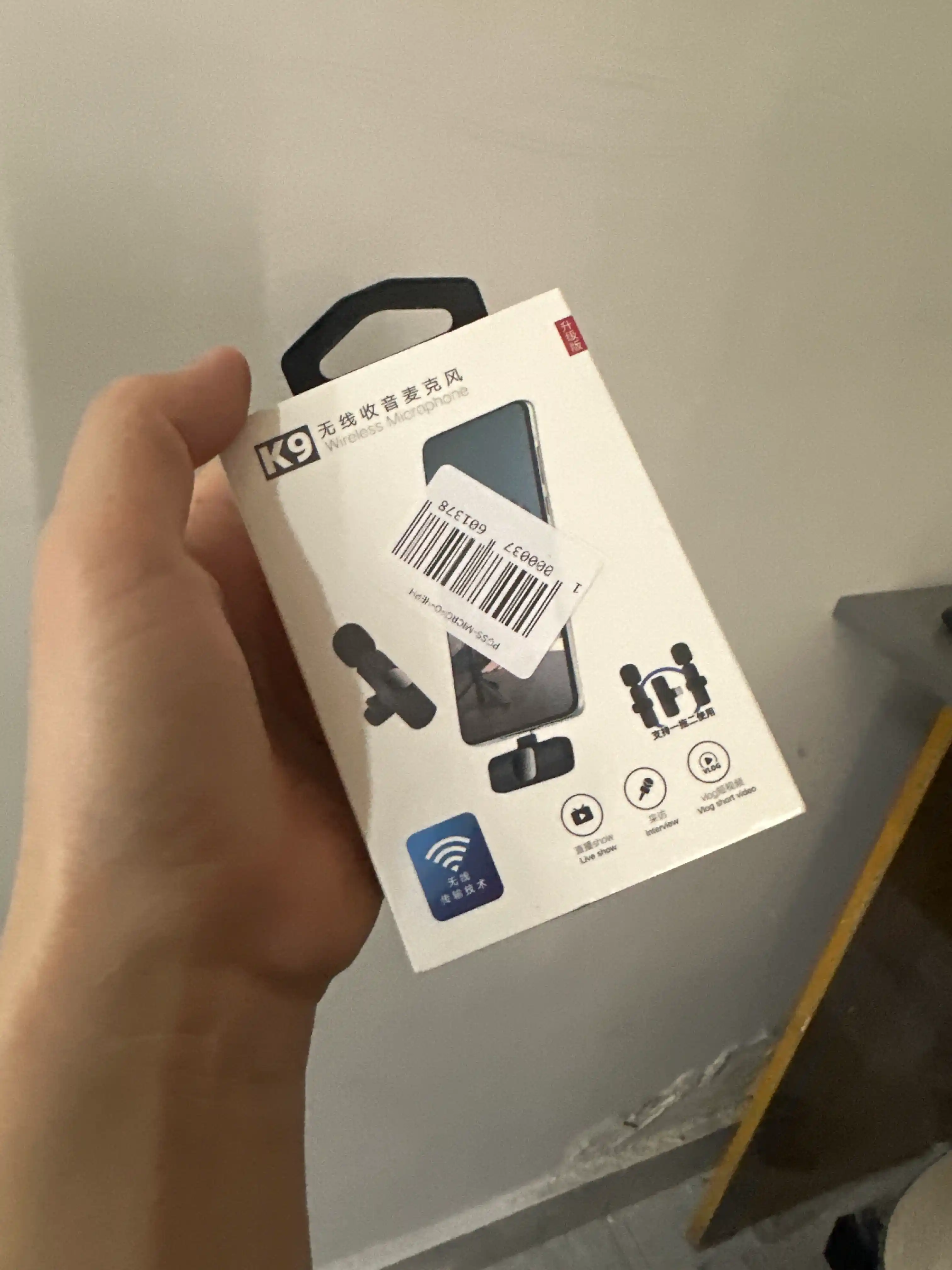Type-C simsiz mikrofoni va lightning, 1 ta petlitsa, iPhone va Android uchun, shovqinni pasaytiradi