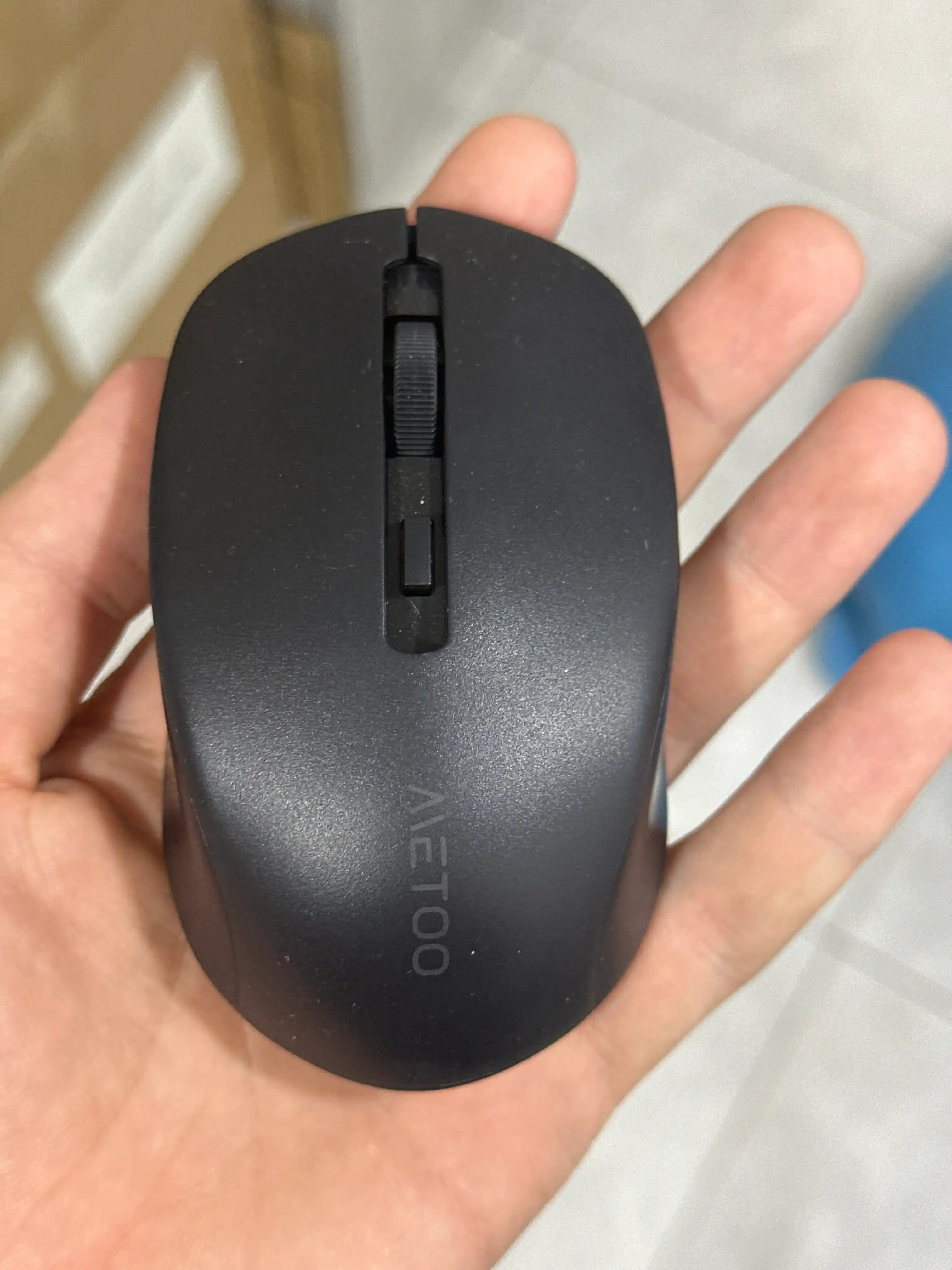 Simsiz va ovozsiz sichqoncha Metoo E0 2.4G, Bluetooth