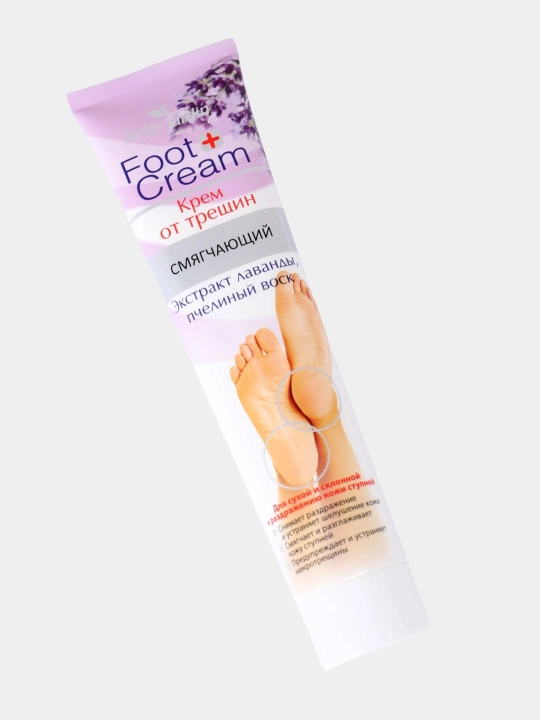Yorilgan tovonlarga qarshi tabiiy Belle Jardin kremi, lavanda ekstrakti bilan, 125 ml