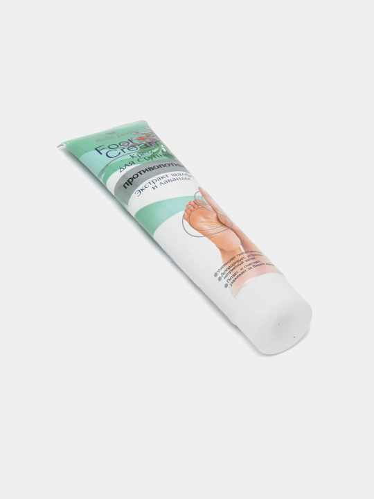 Belle Jardin "Shalfey va Lavanda" terlashga qarshi oyoq kremi, 125 ml