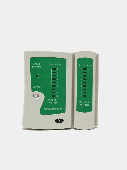 LAN tester RJ45 va RJ11 tarmoq kabellarini tekshirish uchun