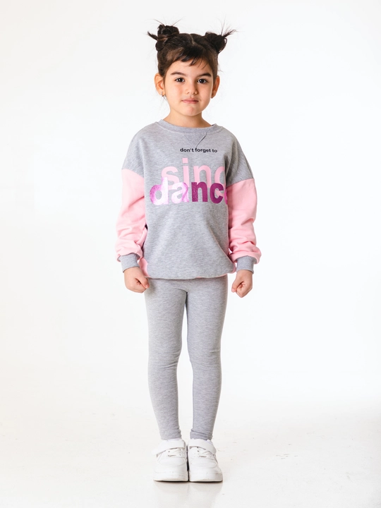 Детские лосины, спортивные леггинсы для девочек 3-7 лет NEO