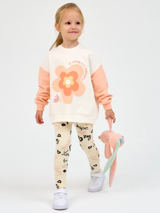 Детские лосины, спортивные леггинсы для девочек 3-7 лет NEO