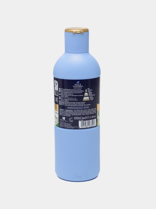 Dush va vanna uchun "Felce Azzura" nargis geli, 650 ml