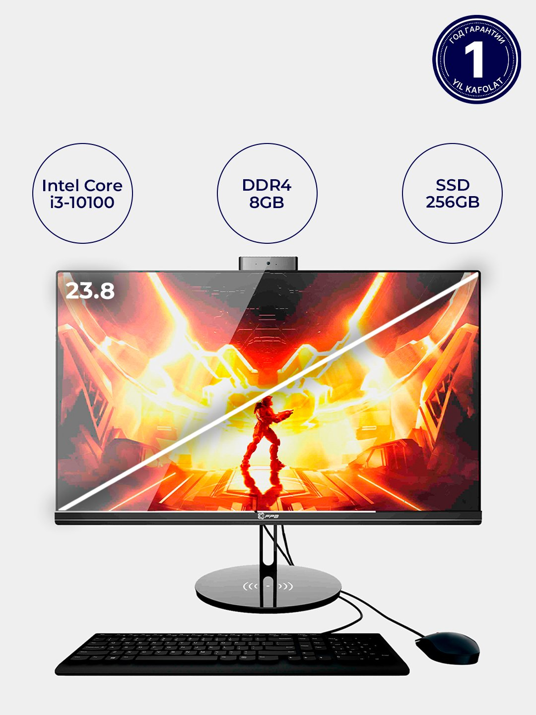 Моноблок AIO FPB V24 H610 23.8" - Моноблок для Офиса и Игр! купить по ...