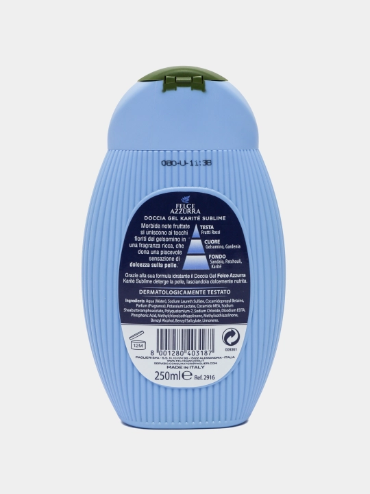 Felce AZZURA KARITE SUBLIME 250 ml dush geli