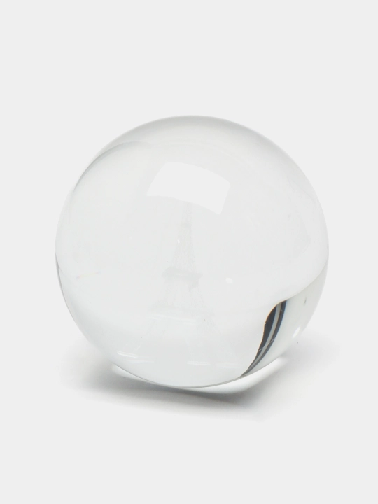 Хрустальный шар ночник 3D, антистресс, настольный светильник, LED, 7x8 см