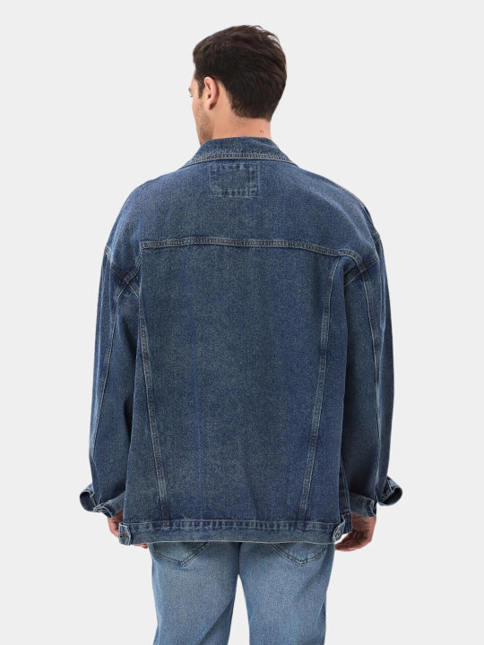 TERRA PRO erkaklar uchun jinsi denim kurtka, SS24CR1-27-19884