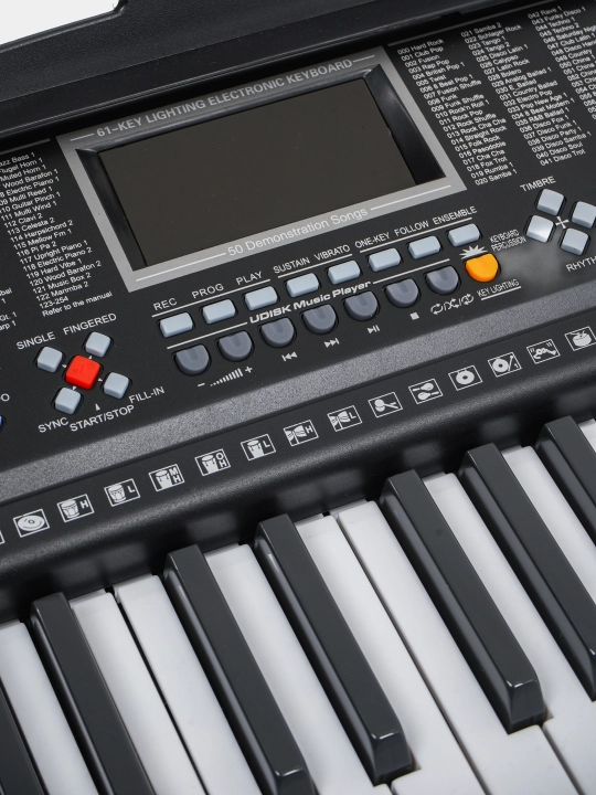 Sintezator Mk 2108 Led Keyboard, 61-klavish o'rganuvchilar uchun