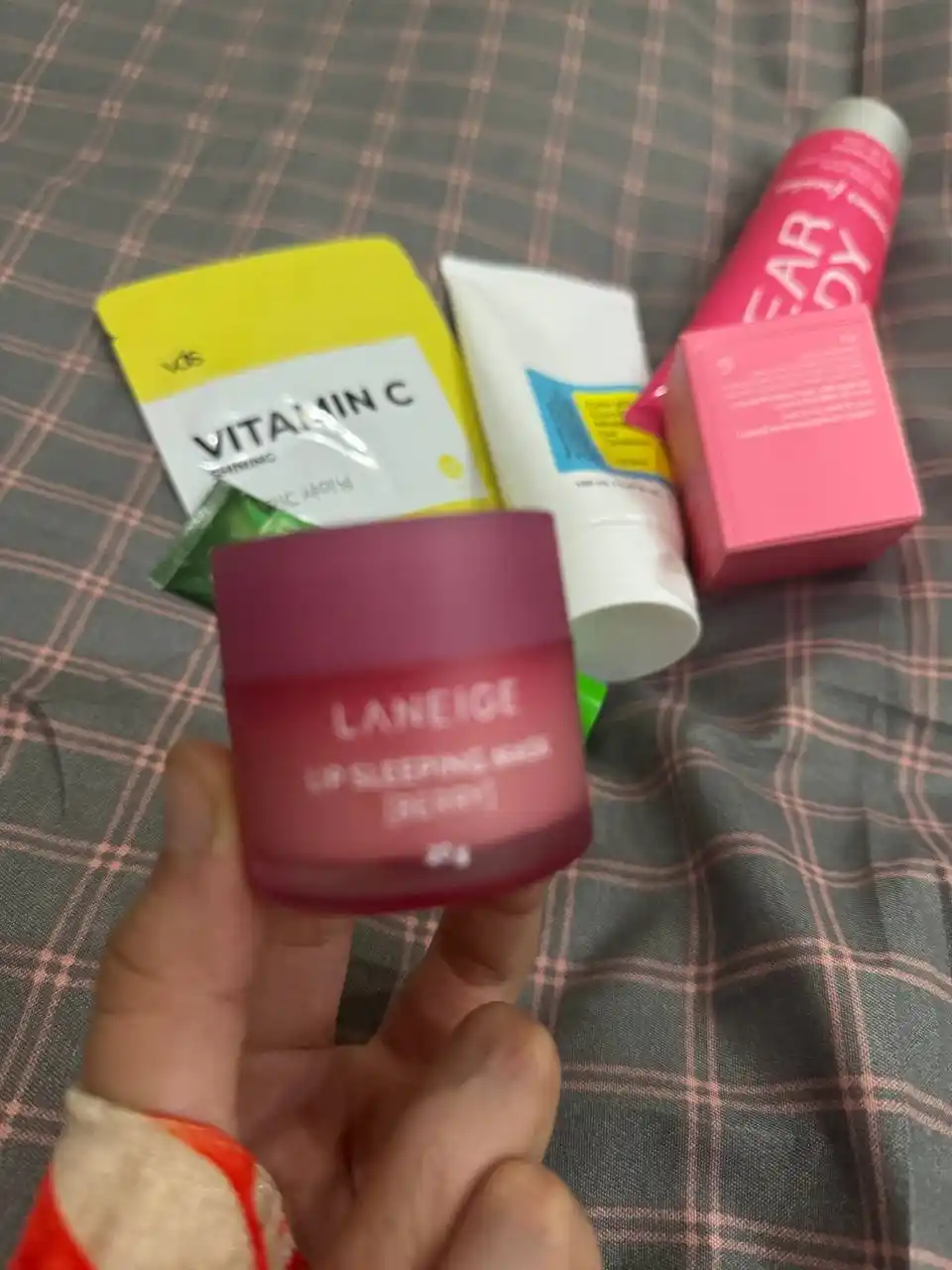 Бальзам и ночная маска для губ Laneige, увлажняющий и восстанавливающий, 20 г