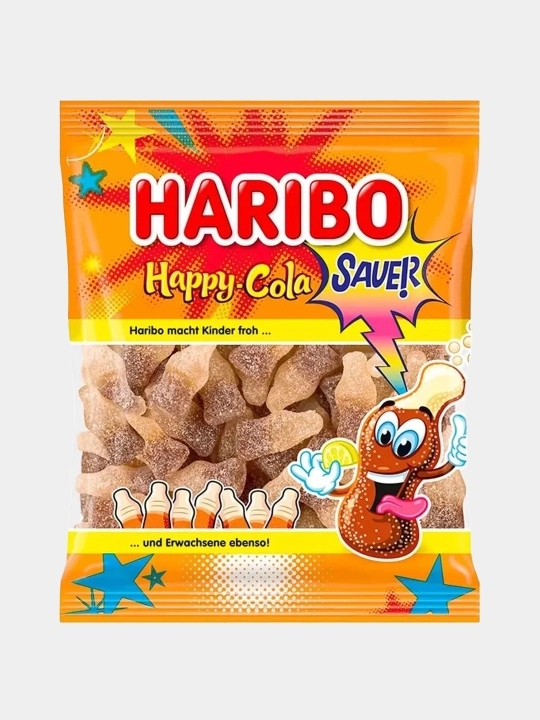 Marmelad chaynash Haribo, Happy cola, 80 g