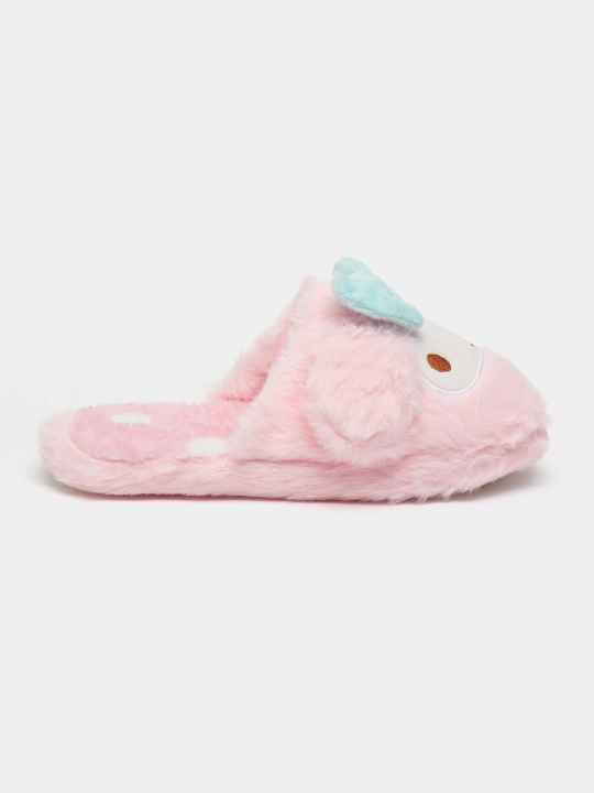 Тапочки Hello Kitty, kawaii, плюшевые, для дома