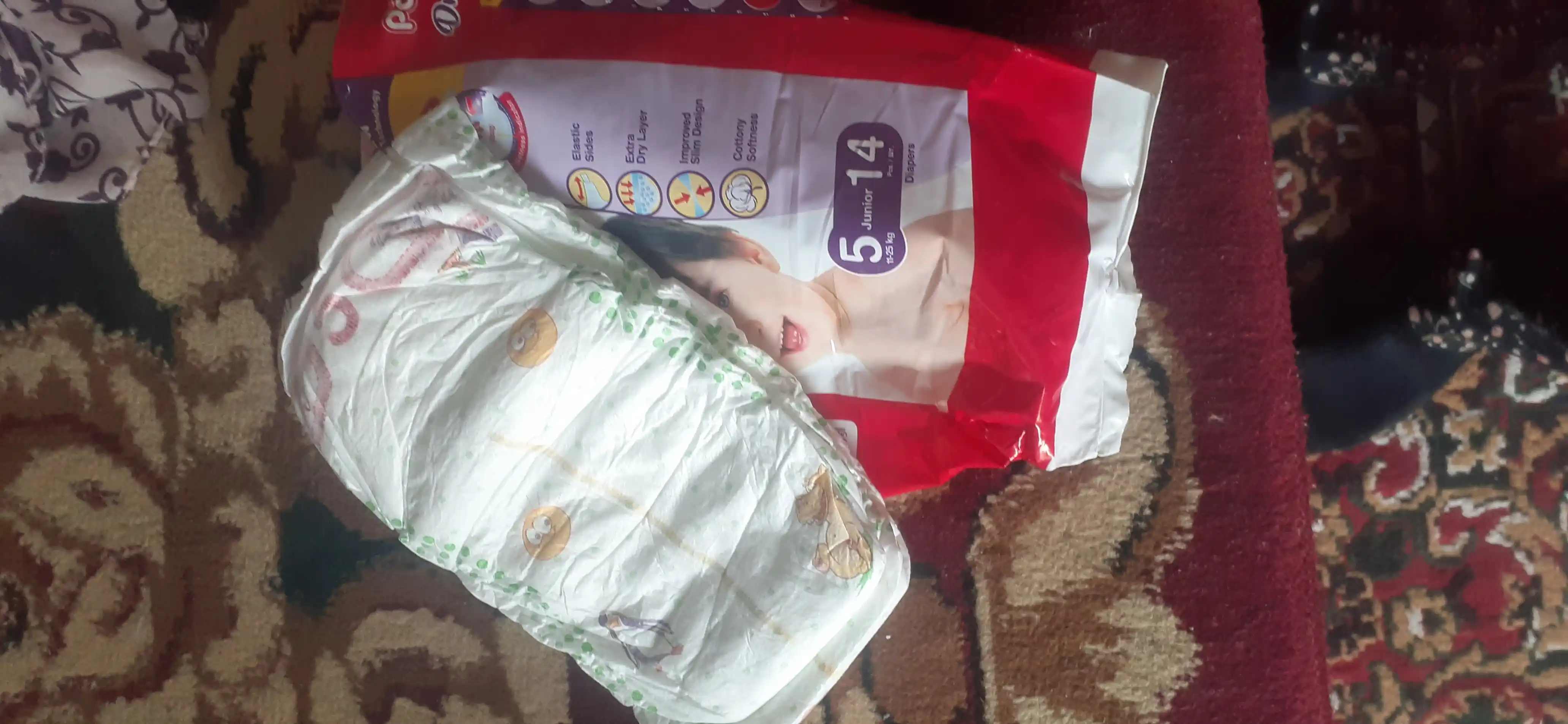 PANSY KP ECO BOLALAR TAGLIKLARI NO5 JUNIOR, 14 DONA