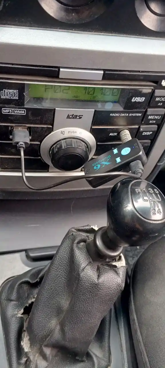 AUX адаптер в автомобиль, X6 Bluetooth 3.5 мм, для прослушивания музыки и разговоров по телефону