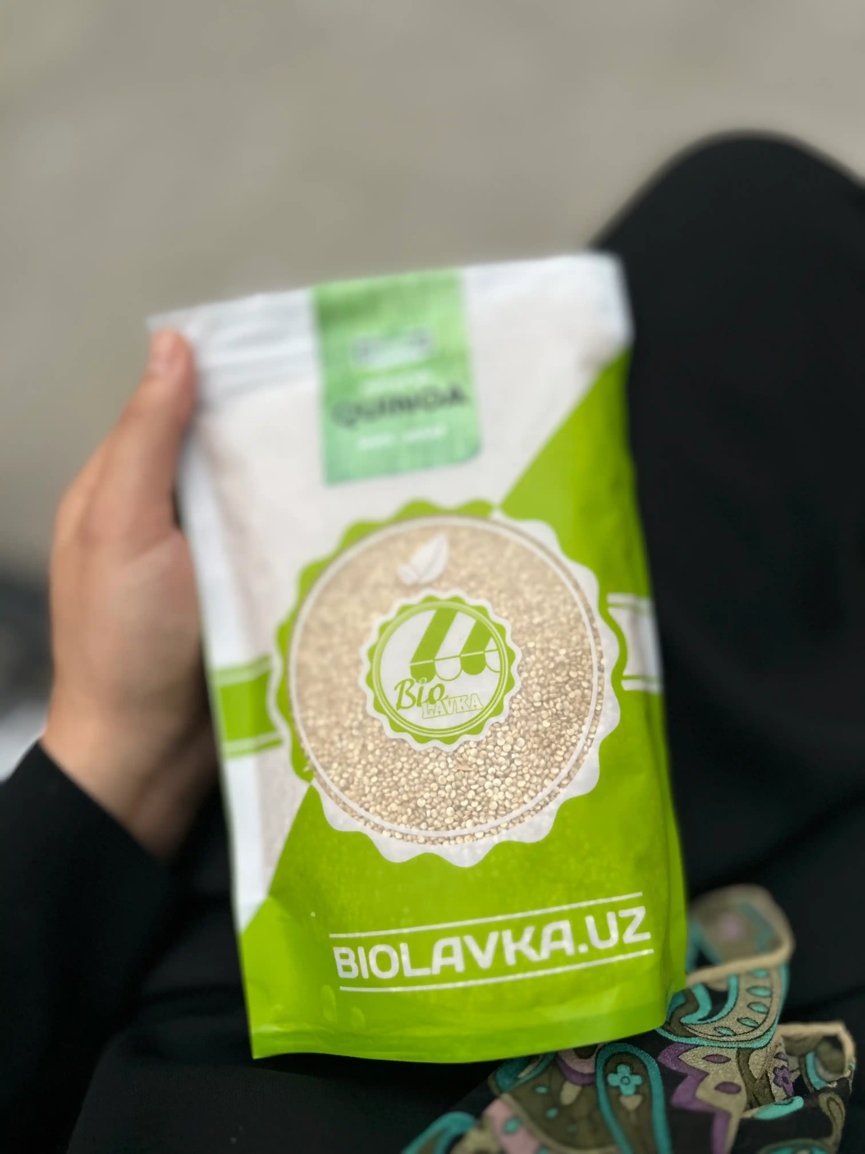 Крупа Перуанская киноа Biolavka, белая, 500 г