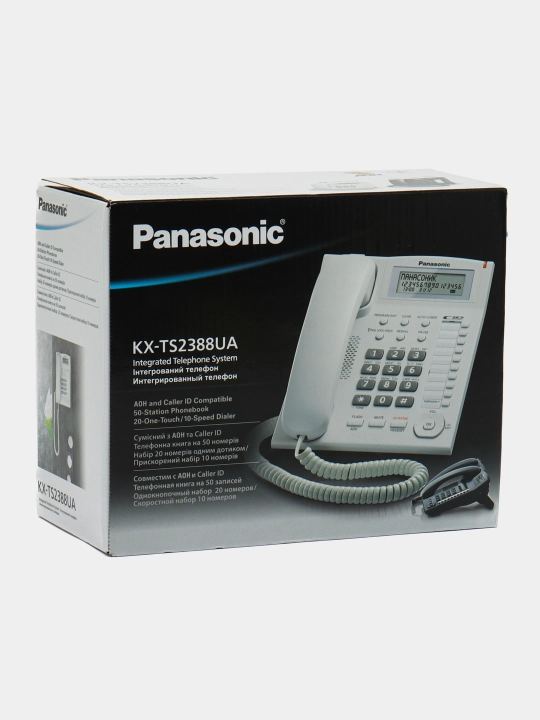 2024 Проводной домашний телефон Panasonic KX-TS2388UA