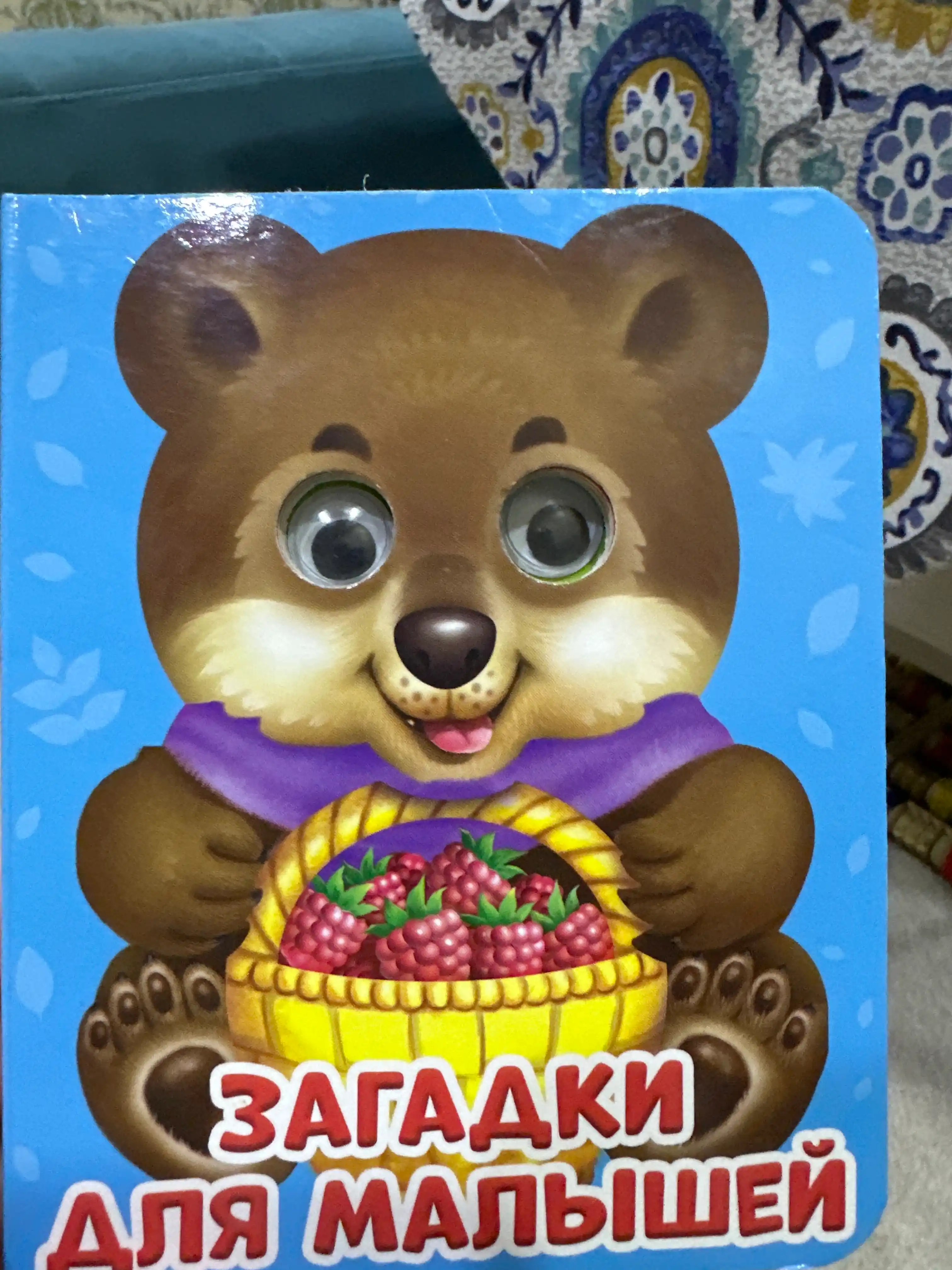 Bolalar kitobi, rasmlari bilan, "Bolalar uchun topishmoqlar", "Mini ko'zlar"