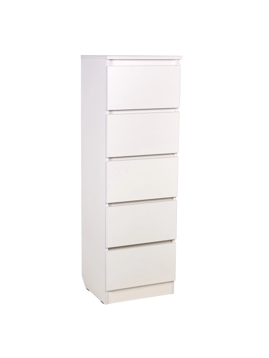 Комод Polini kids Simple 1990, 5 ящиков, белый - 